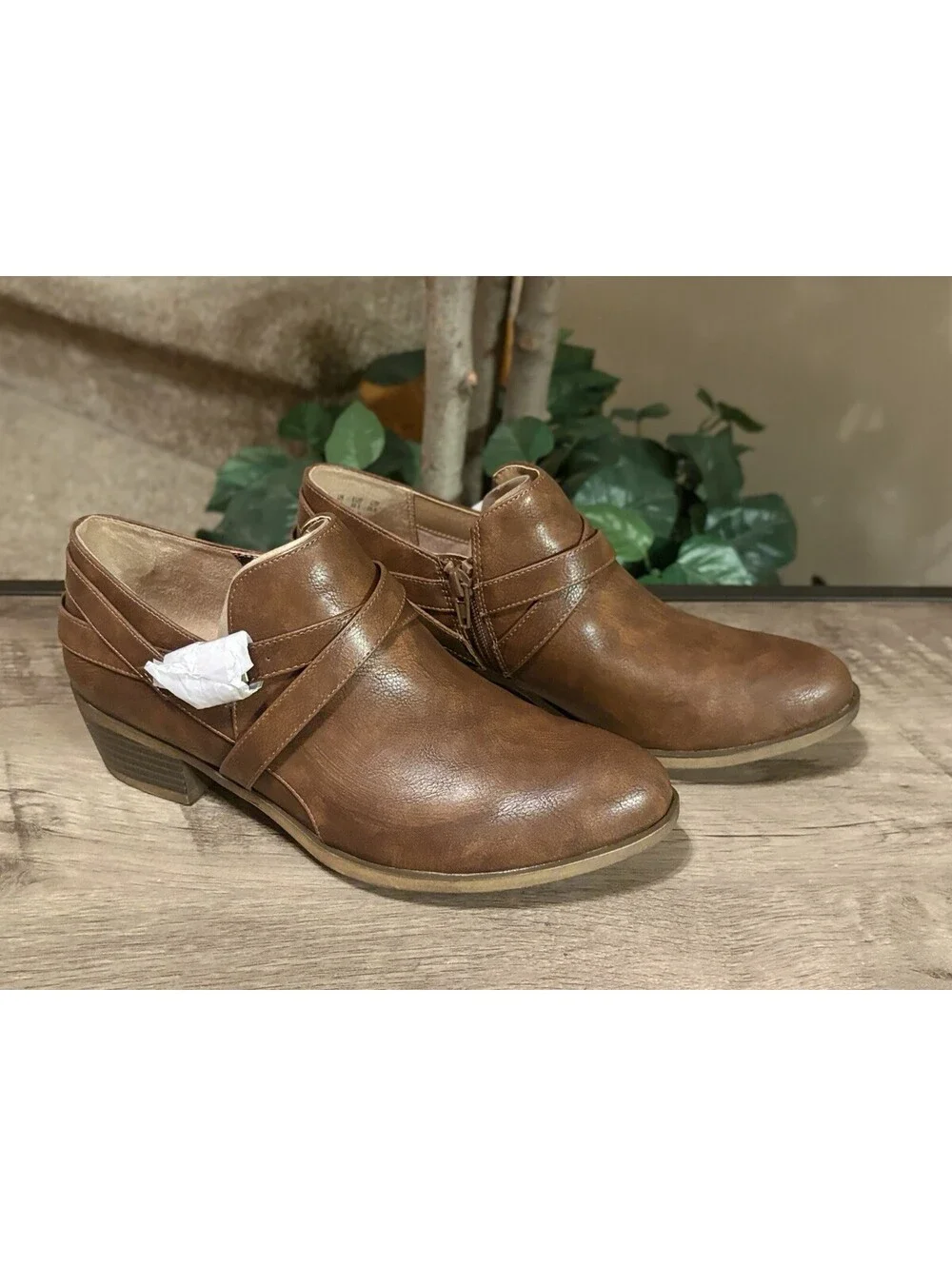 Lifestride Adley Boot Memory Foam Women’s Size 9.5 W In Whiskey New!